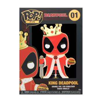 FUNKO POP PIN! MARVEL Deadpool King Deadpool #01